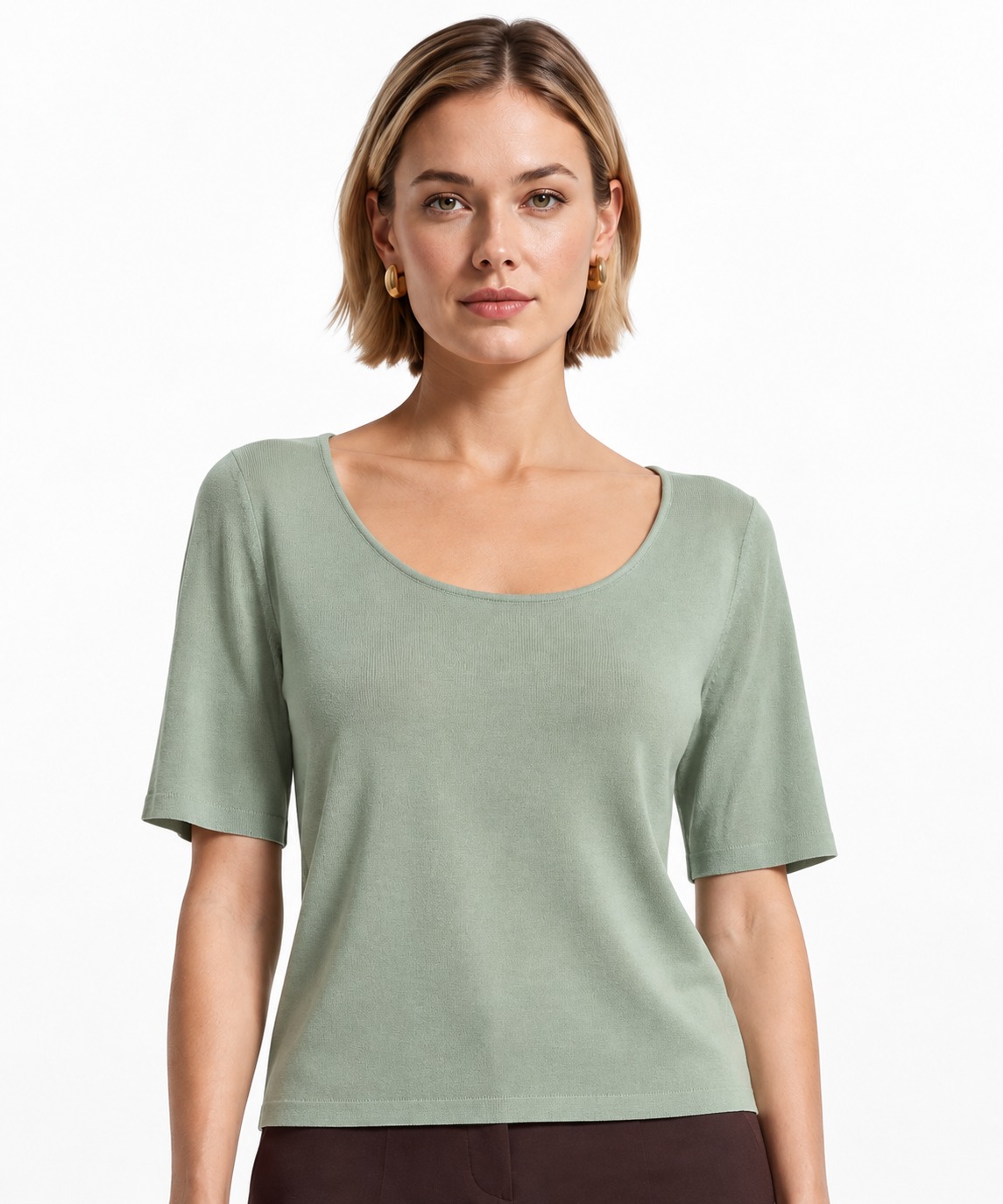 Sweater P/Dama Soft Aloe Xl - Imagen 1