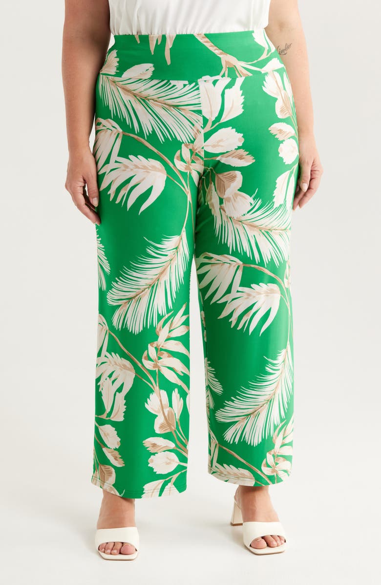 Pantalon P/Dama Anne Klein Tropical Green S - Imagen 1