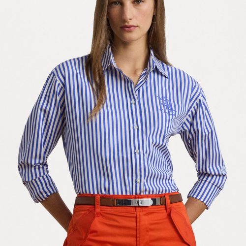 Camisa Manga Larga - Kotta-Long Sleeve-Button Front Shirt Blue/White