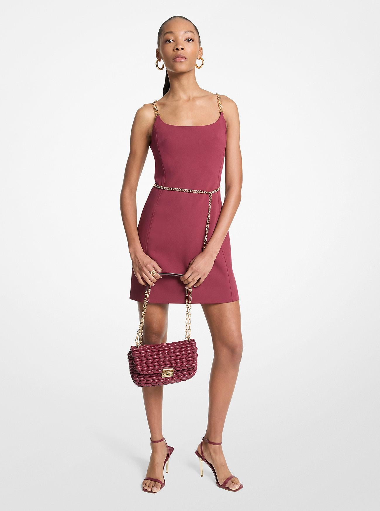 Vestido Corto - Michael Kors Women - Vestido Mk Xxl Sangria - Imagen 1