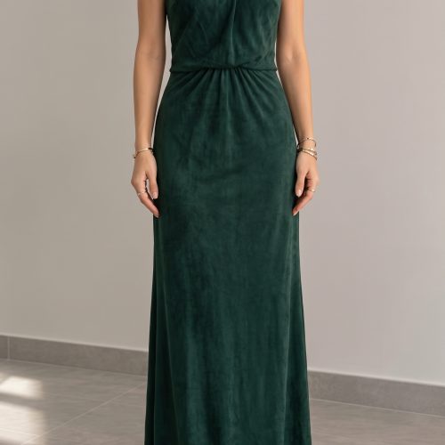 Vestido de Fiesta - Ralph Lauren Womens - Adelbola-Sleeveless-Gown - Dark Seas