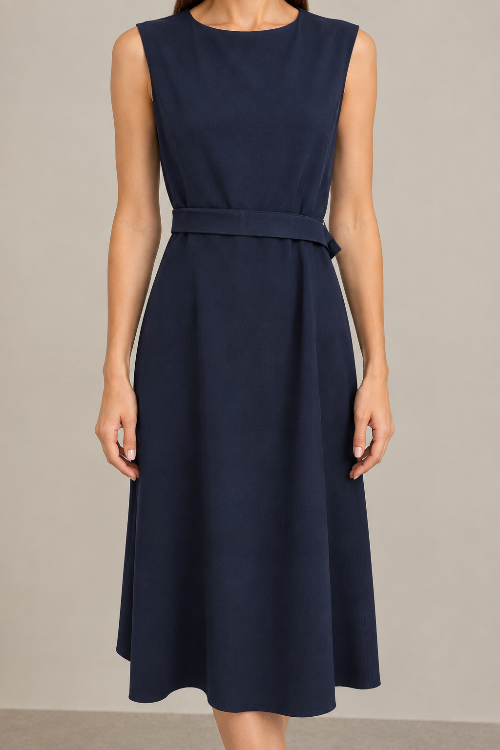 VESTIDO -NOELLA SHORT-SHORT SLEEVE-COCKTAIL DRESS 8 REFINED NAVY - Imagen 1